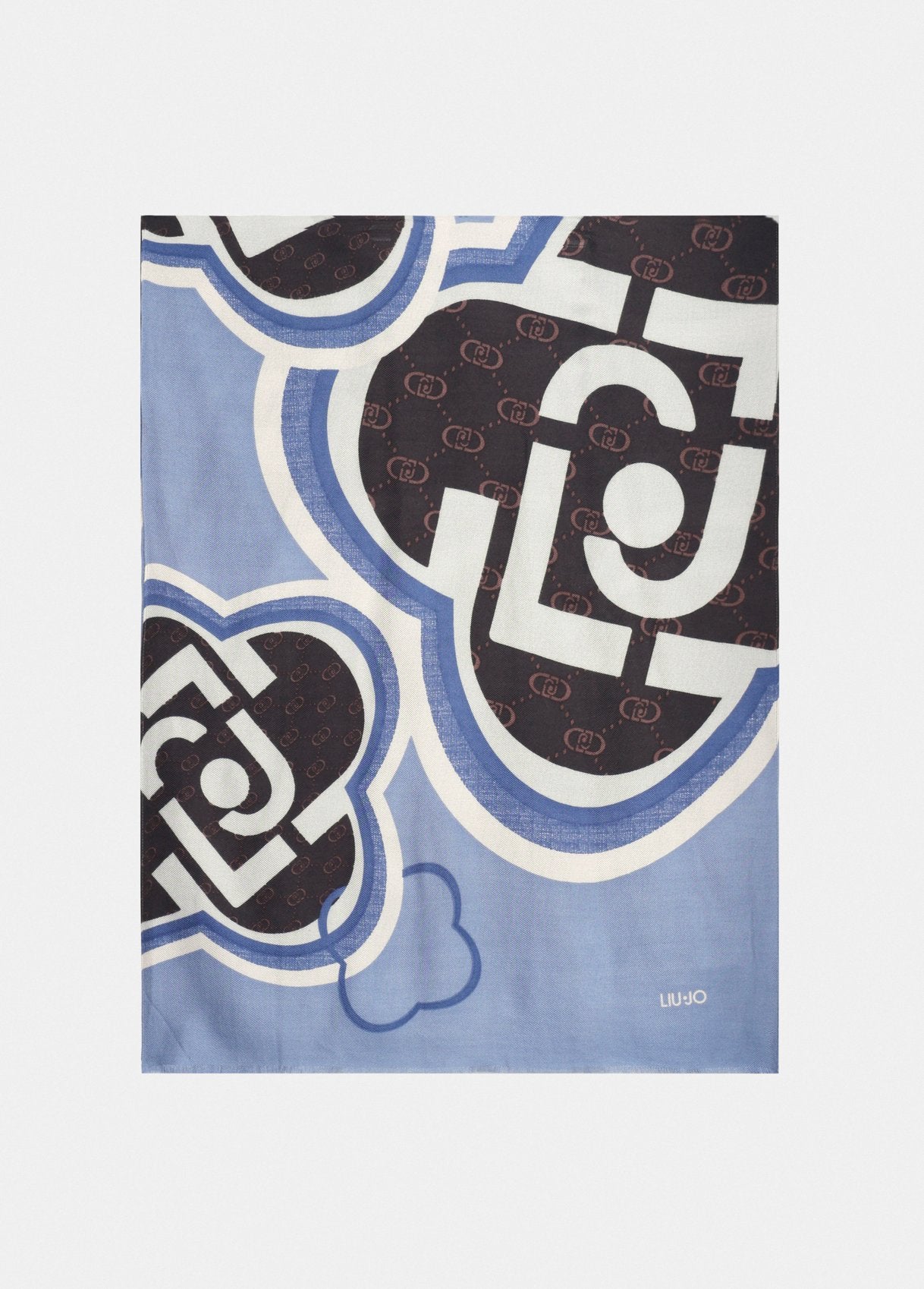 Liu Jo foulard con maxi logo grafico