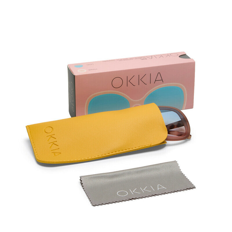 OKKIA Anna Occhiali da Sole Donna Butterfly con Lenti Sfumate e Protezione UV400