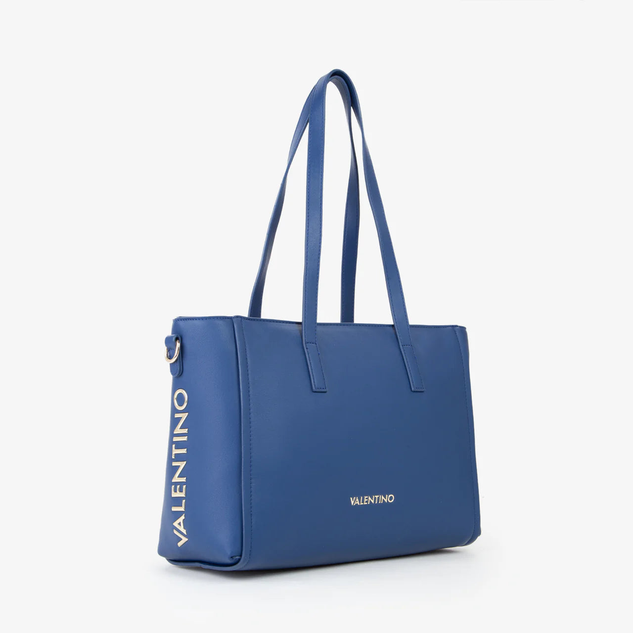 Valentino borsa shopper donna elegante con doppi manici BLU SCURO TU | Giò Fashion