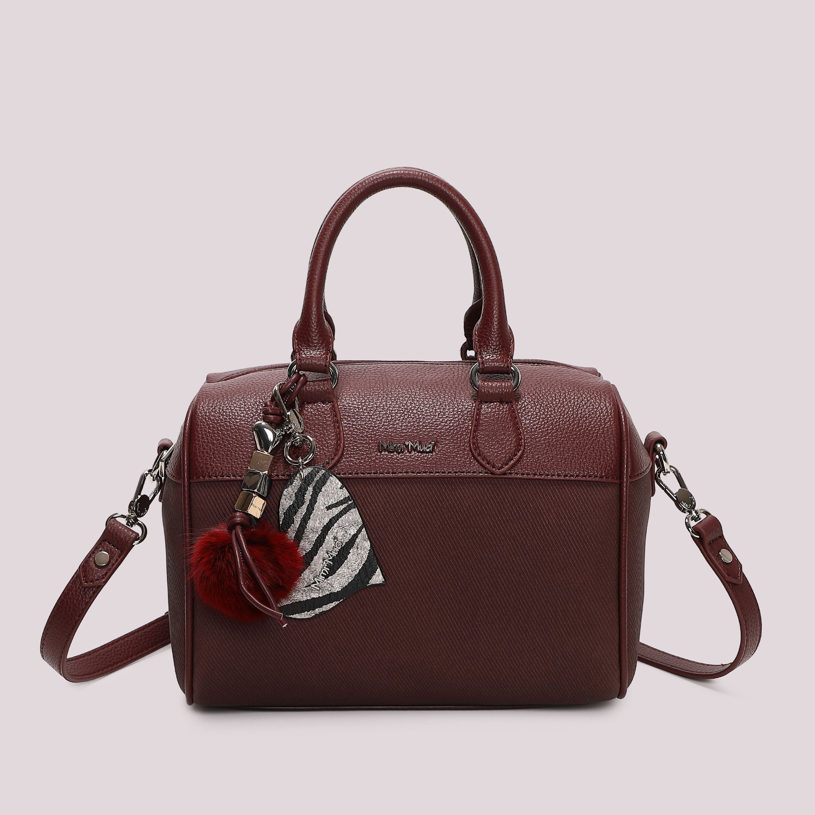 Borsa Bauletto Donna Mimi Mua con Charm a Cuore