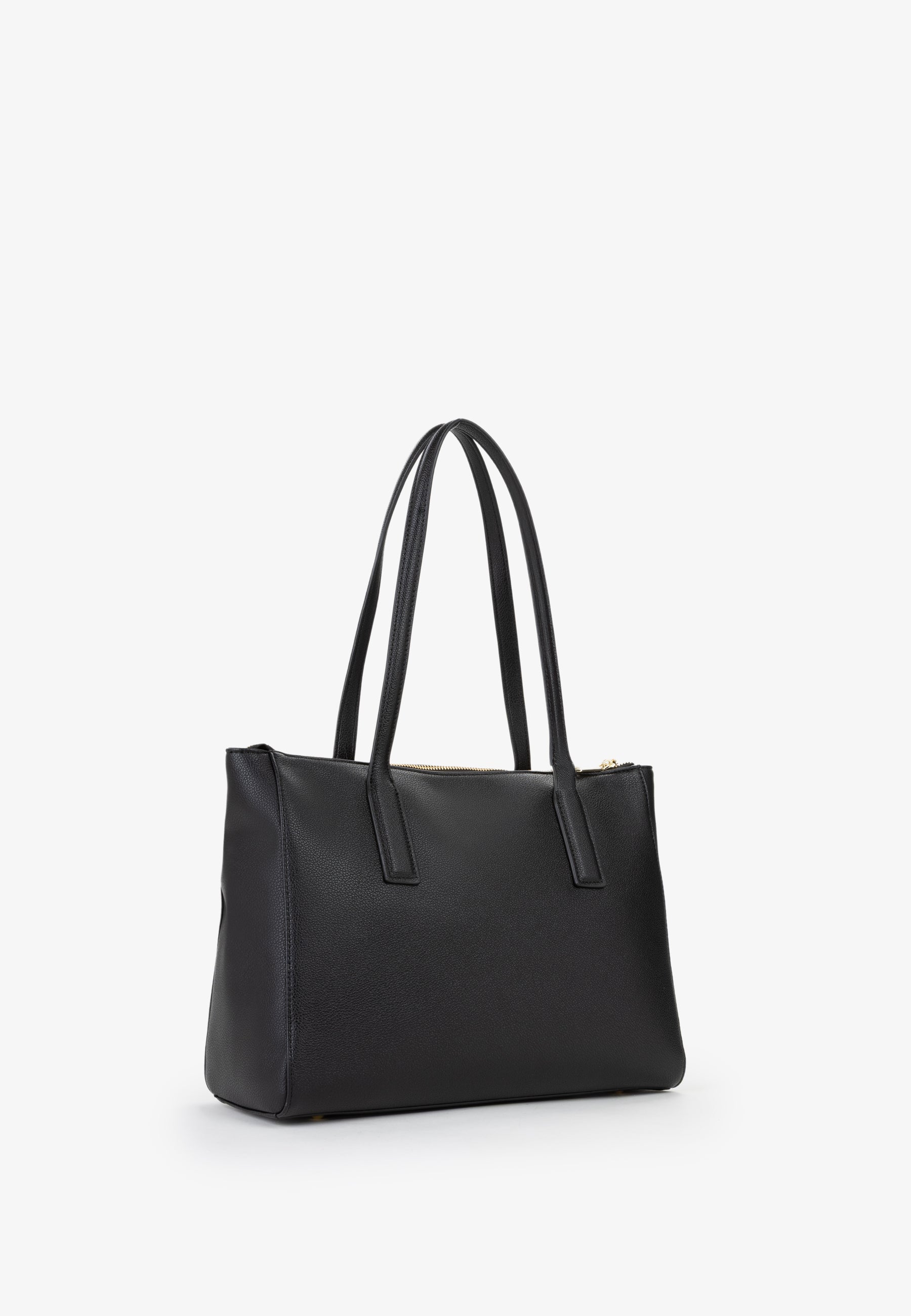 Borsa shopping donna Mario Valentino elegante con doppi manici e charm decorativi Nero TU | Giò Fashion