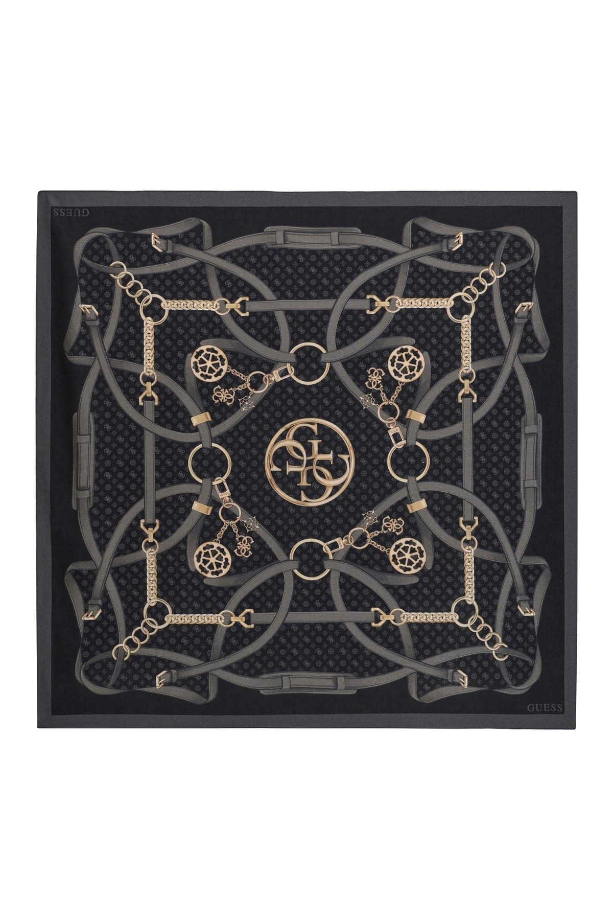 Guess Foulard Donna Quadrato Elegante