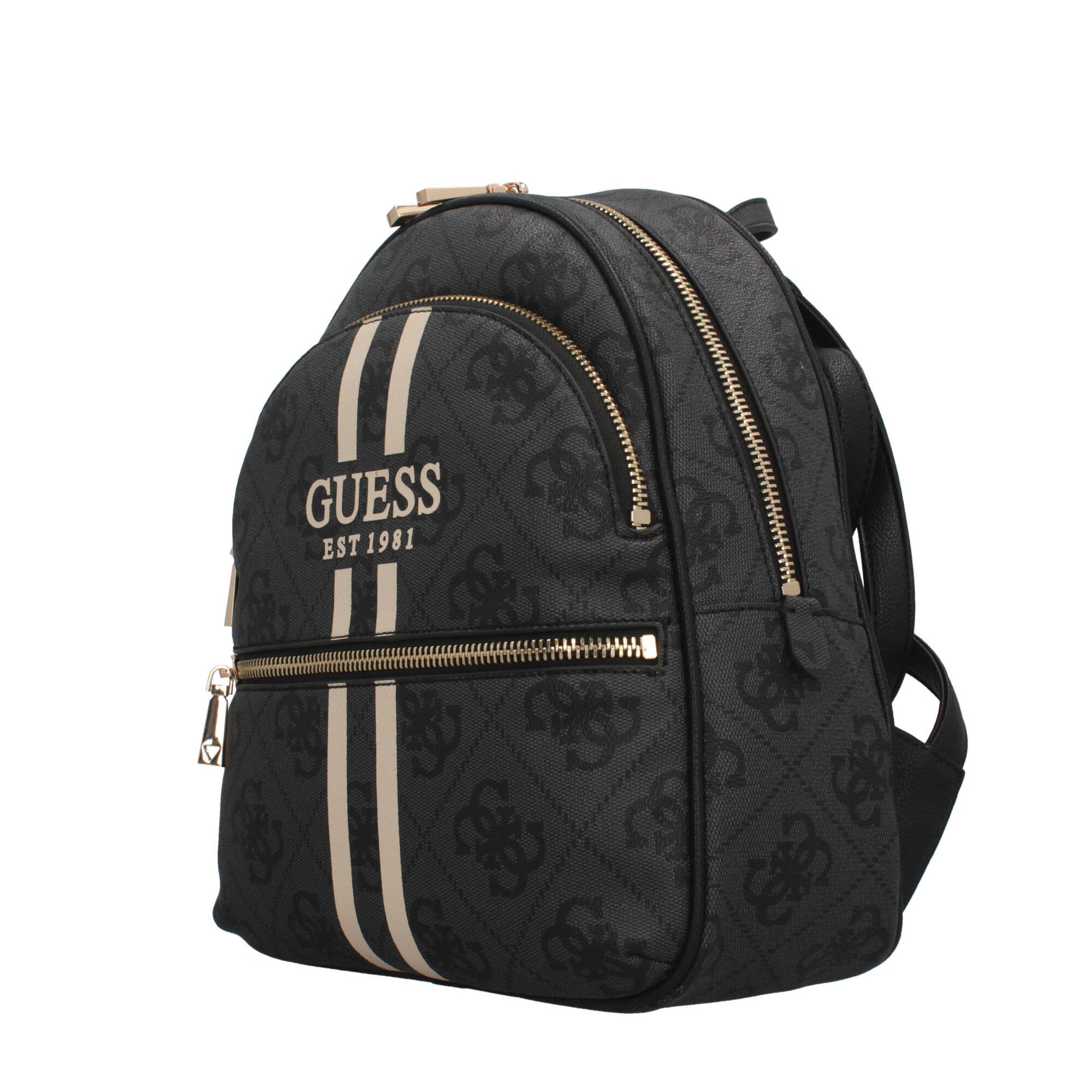 Zaino guess logato NERO LOGO TU | Giò Fashion