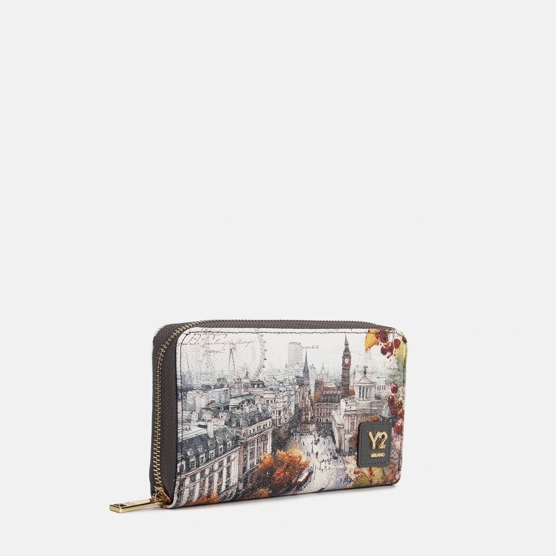 Ynot? Yes Bag Portafoglio Donna Grande in Ecopelle