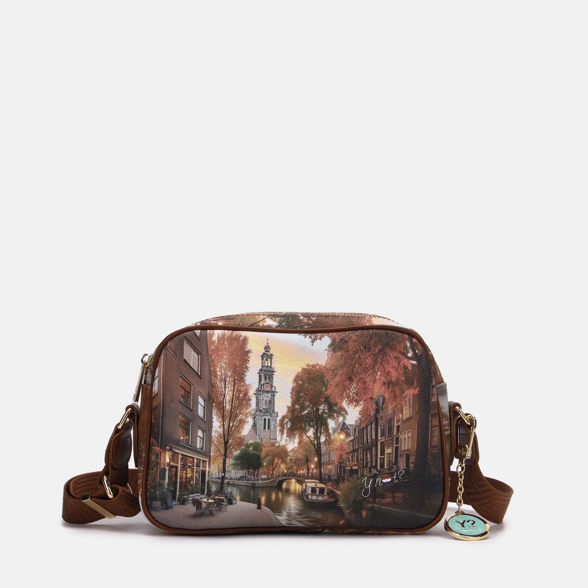 Ynot? Yes Bag Borsa a Tracolla Donna Piccola in Ecopelle