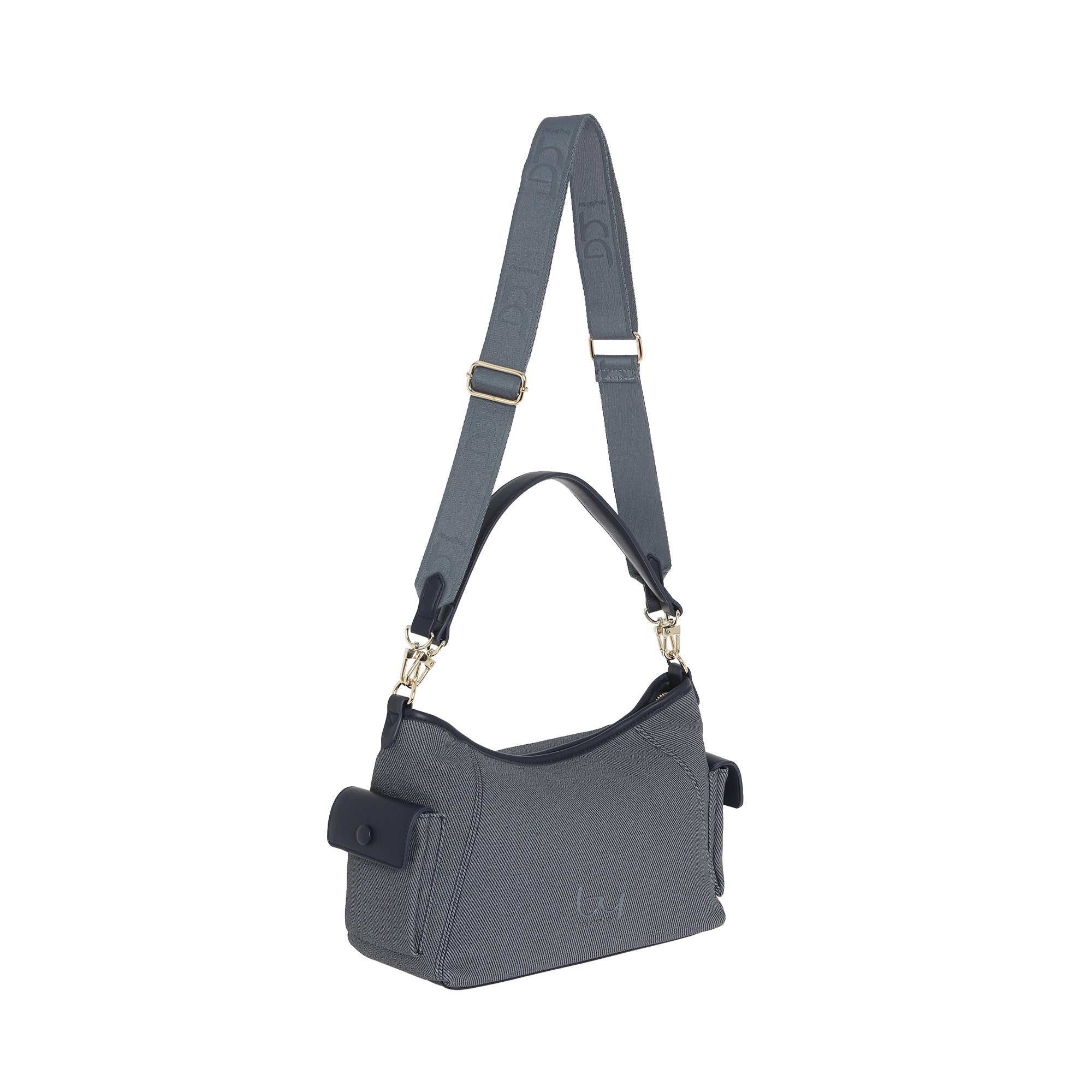 By Byblos borsa a spalla con tracolla regolabile BLU TU | Giò Fashion