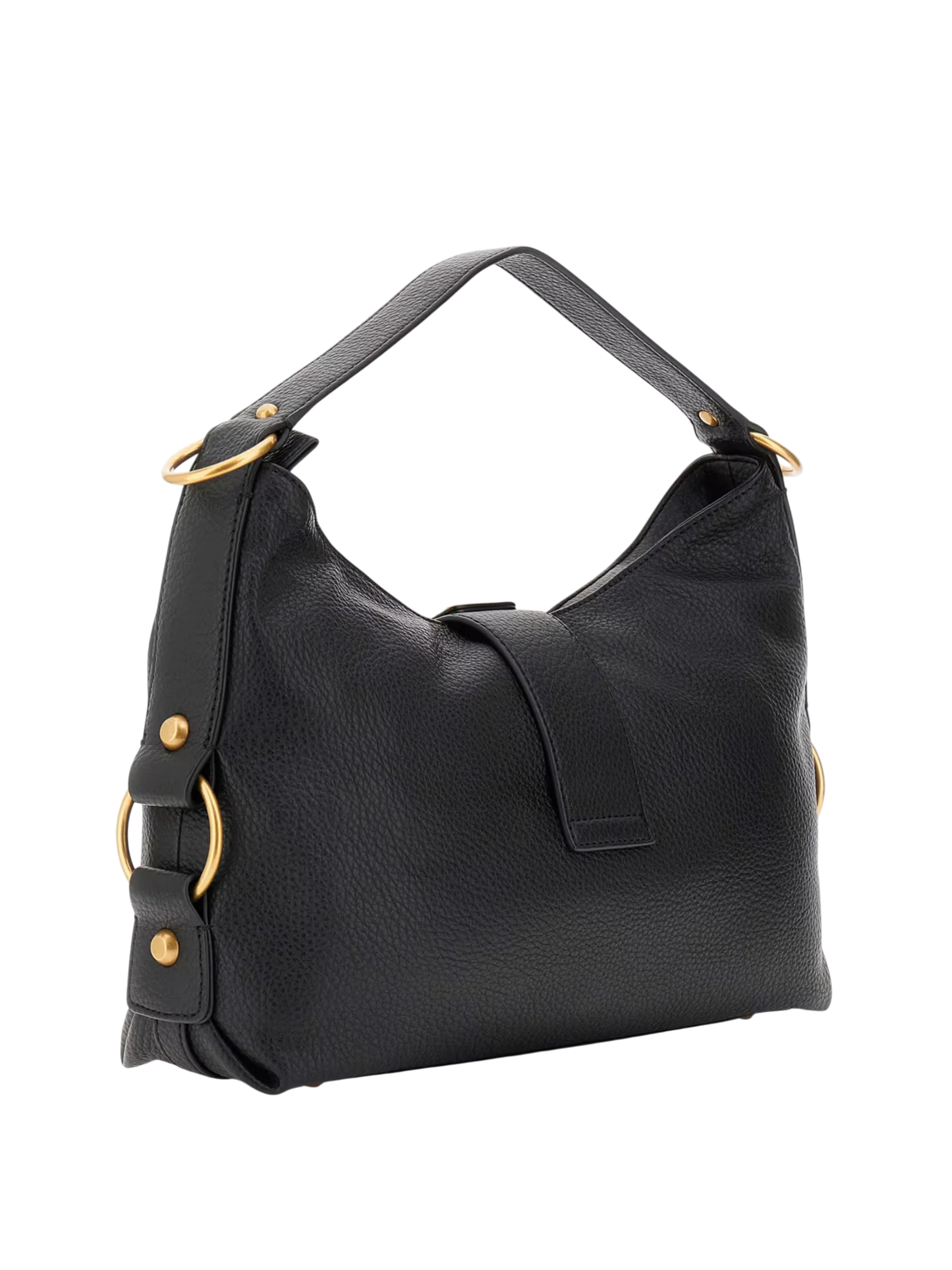 Borsa a spalla Guess in pelle sintetica con fibbia logo