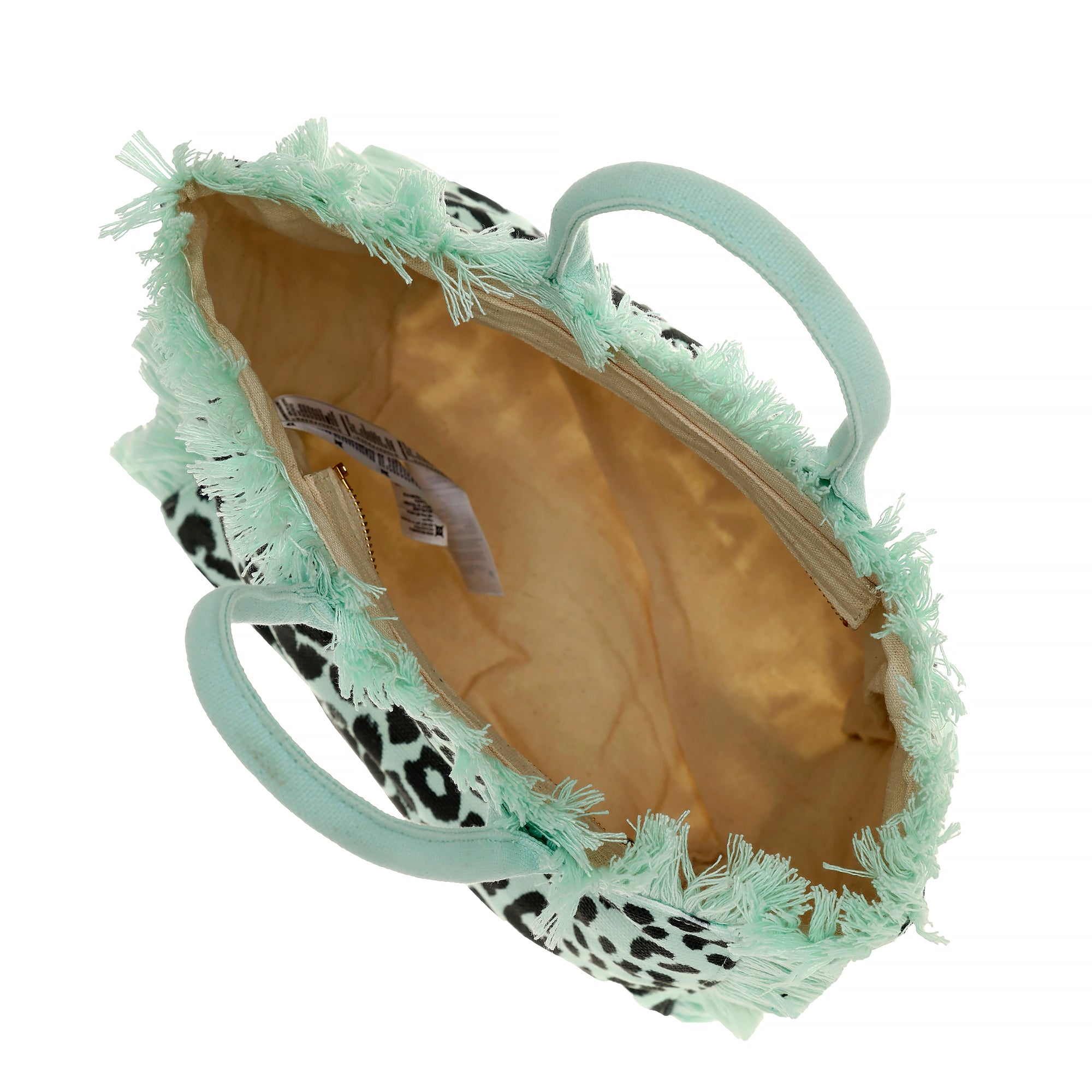 Borsa mare Kuve' Nautilius Leopard in ecopelle
