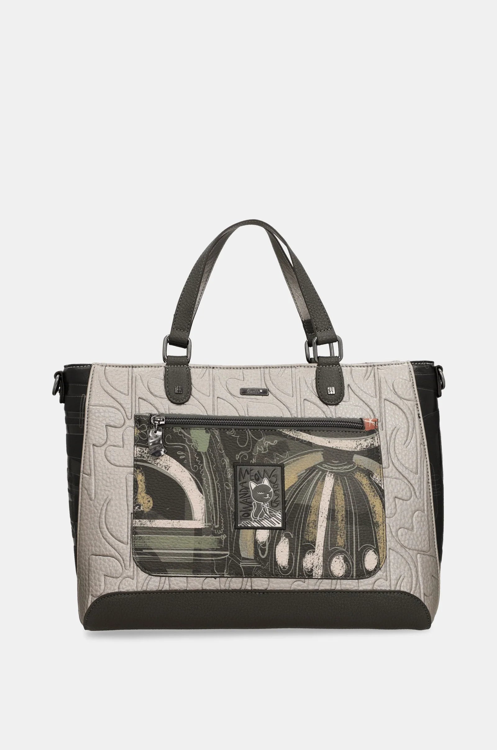 Borsa Quadrata Donna Anekke con Manici e Tracolla