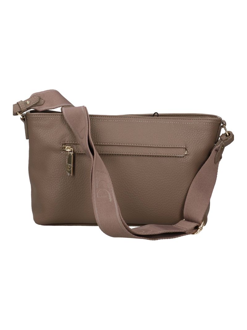 Borsa a Tracolla Donna By Byblos in Ecopelle con Logo Metallico