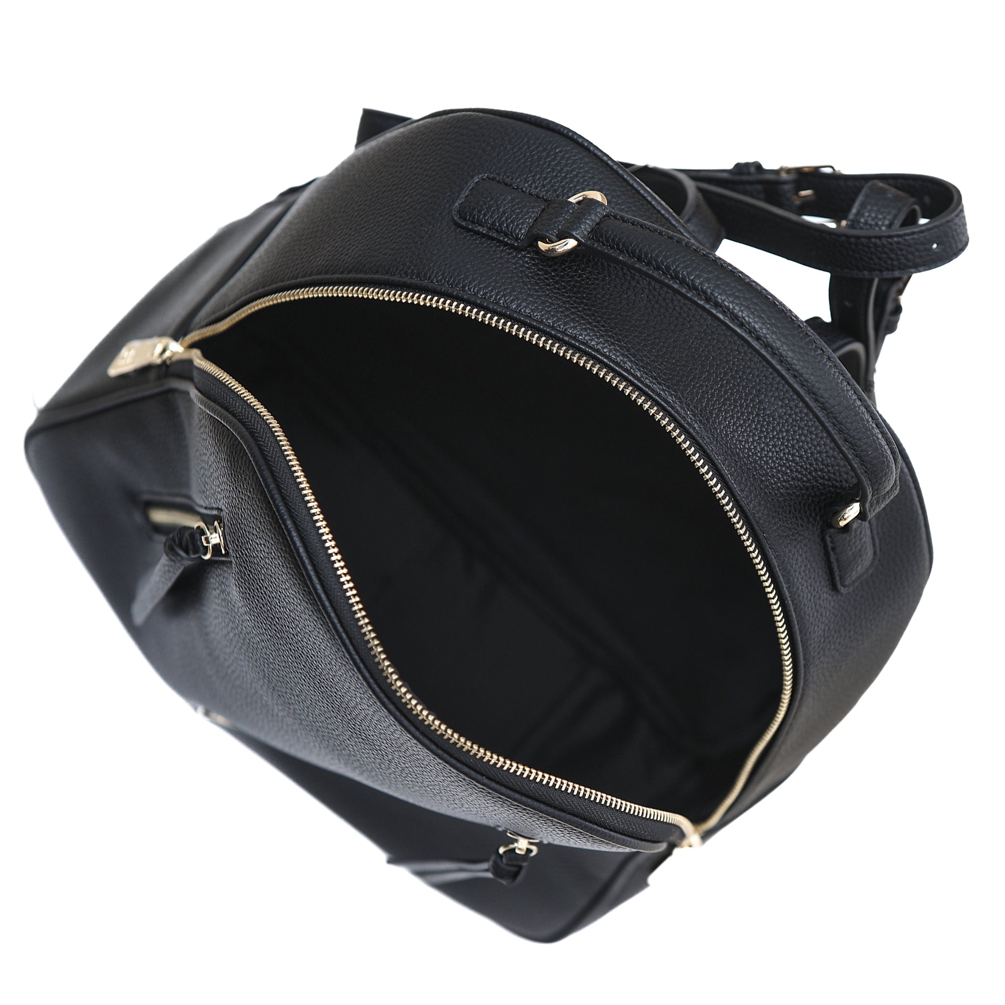 Zaino By Byblos elegante con manico superiore e logo frontale NERO TU | Giò Fashion