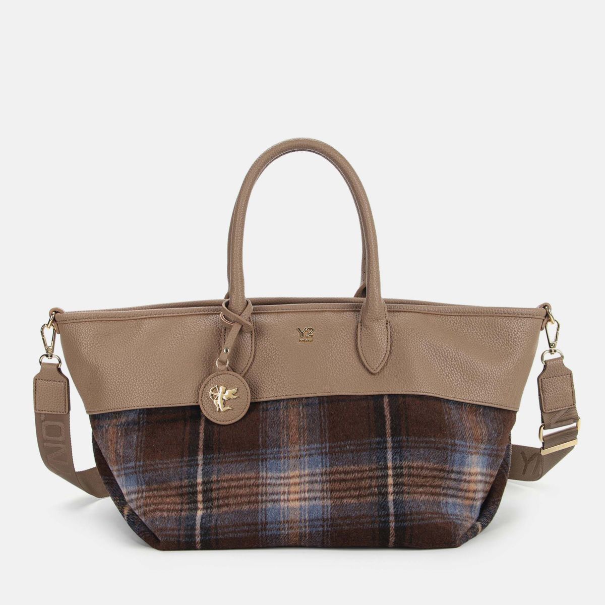 Ynot? Start Borsa Tote Grande Donna con Tracolla
