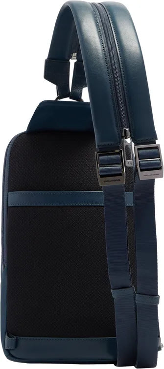Piquadro Monospalla Uomo Convertibile in Zaino in Pelle Victor Porta iPad Mini
