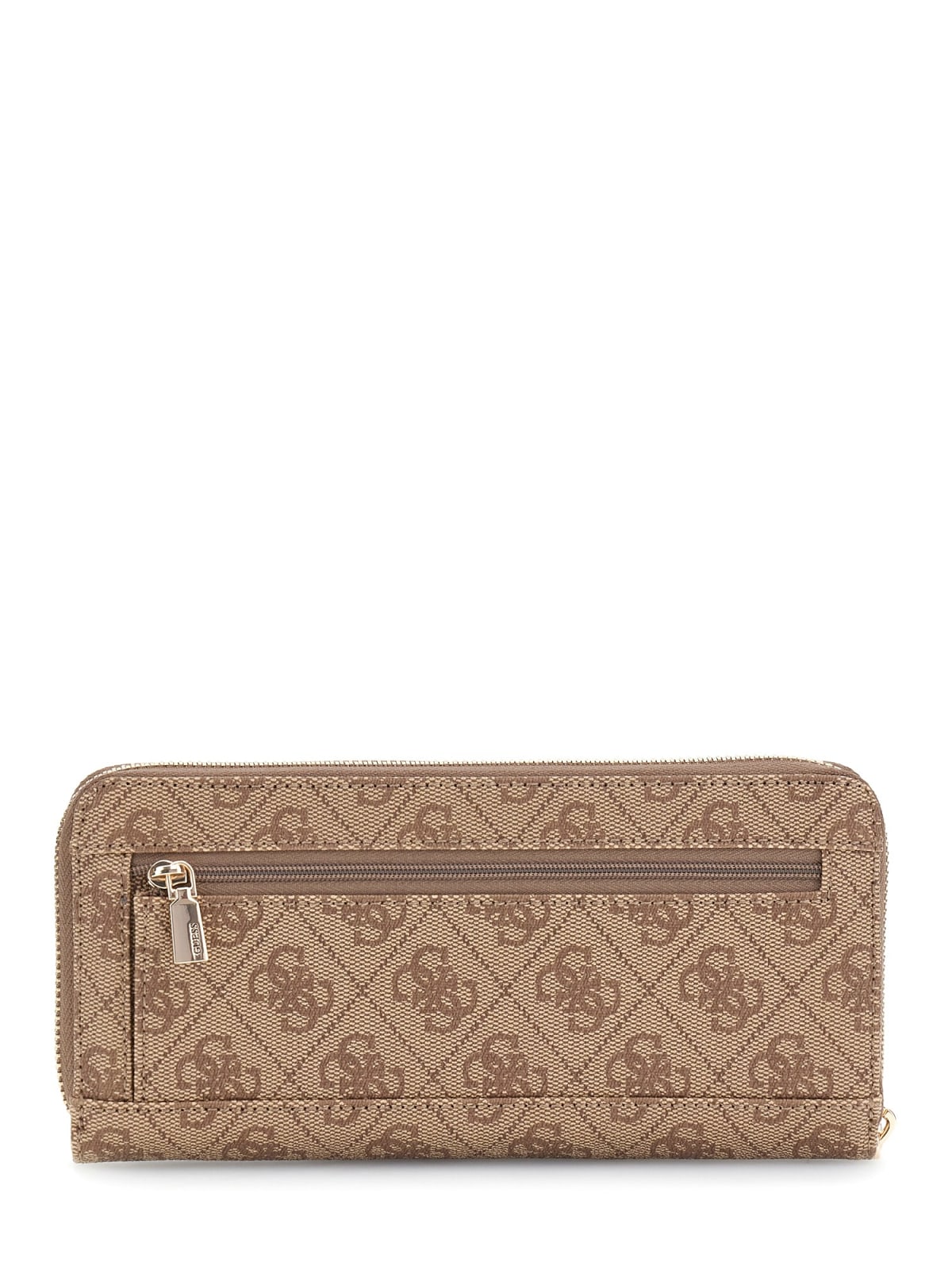 Portafoglio lungo Guess donna logo all over con zip