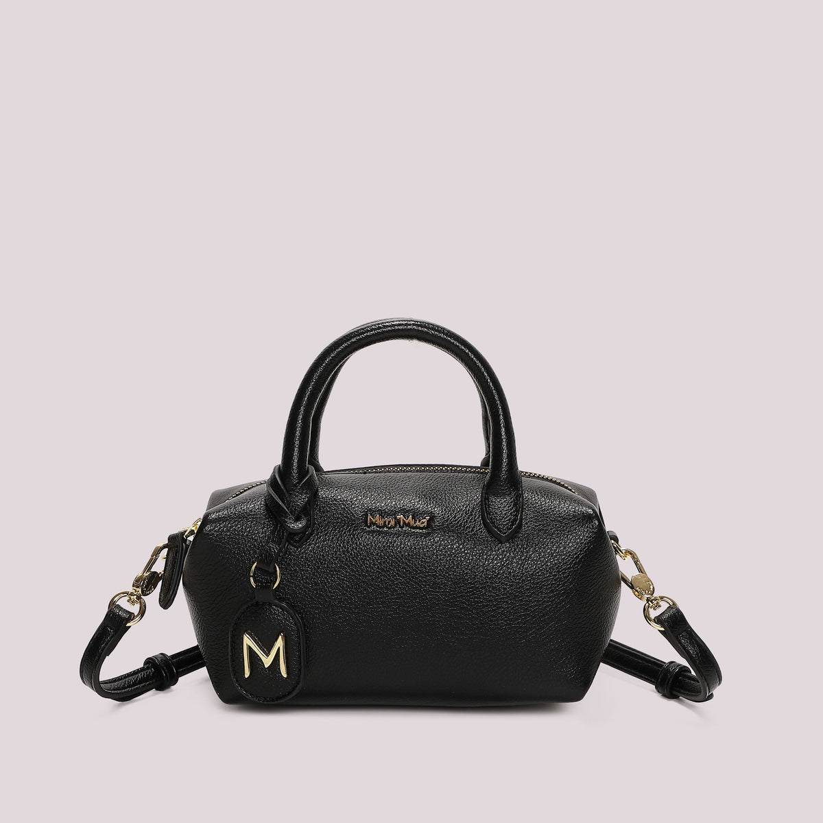 Borsa Bauletto Piccola Donna Mimi Mua con Targhetta Logata