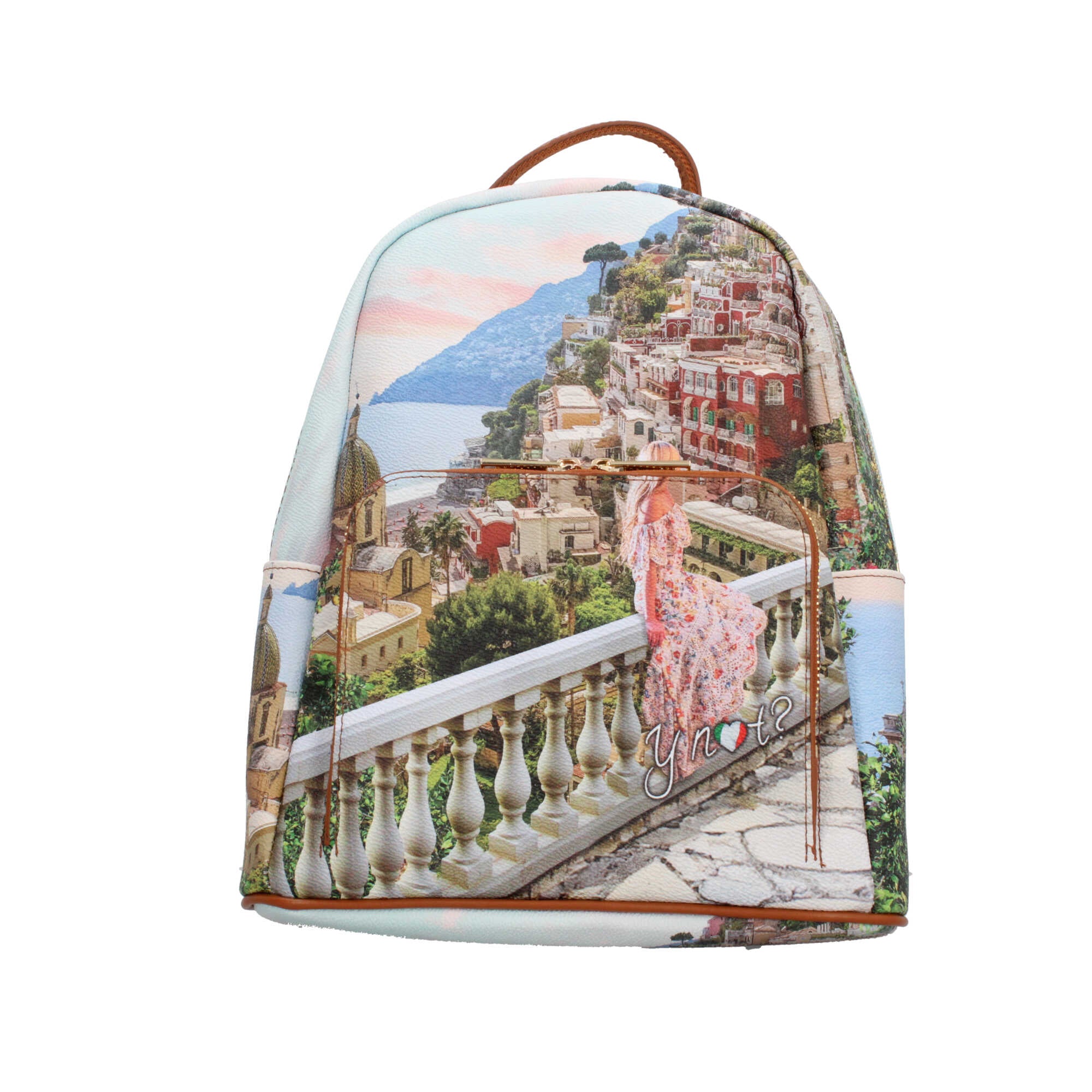 Zaino YNot con stampa esclusiva e design ergonomico per il massimo comfort DREAMING COAST TU | Giò Fashion