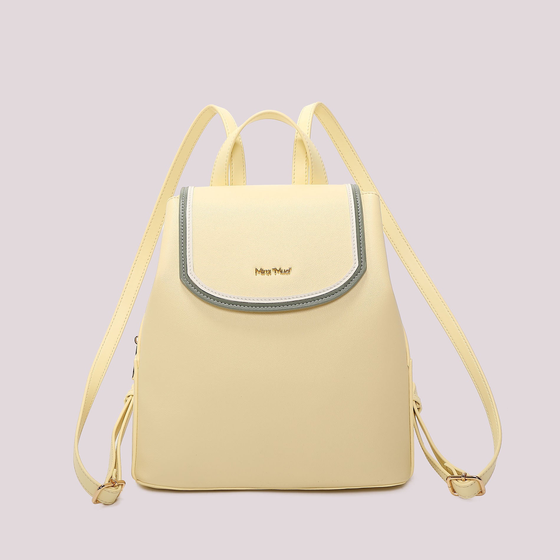 Mimi Mua zaino donna con patta e chiusura zip