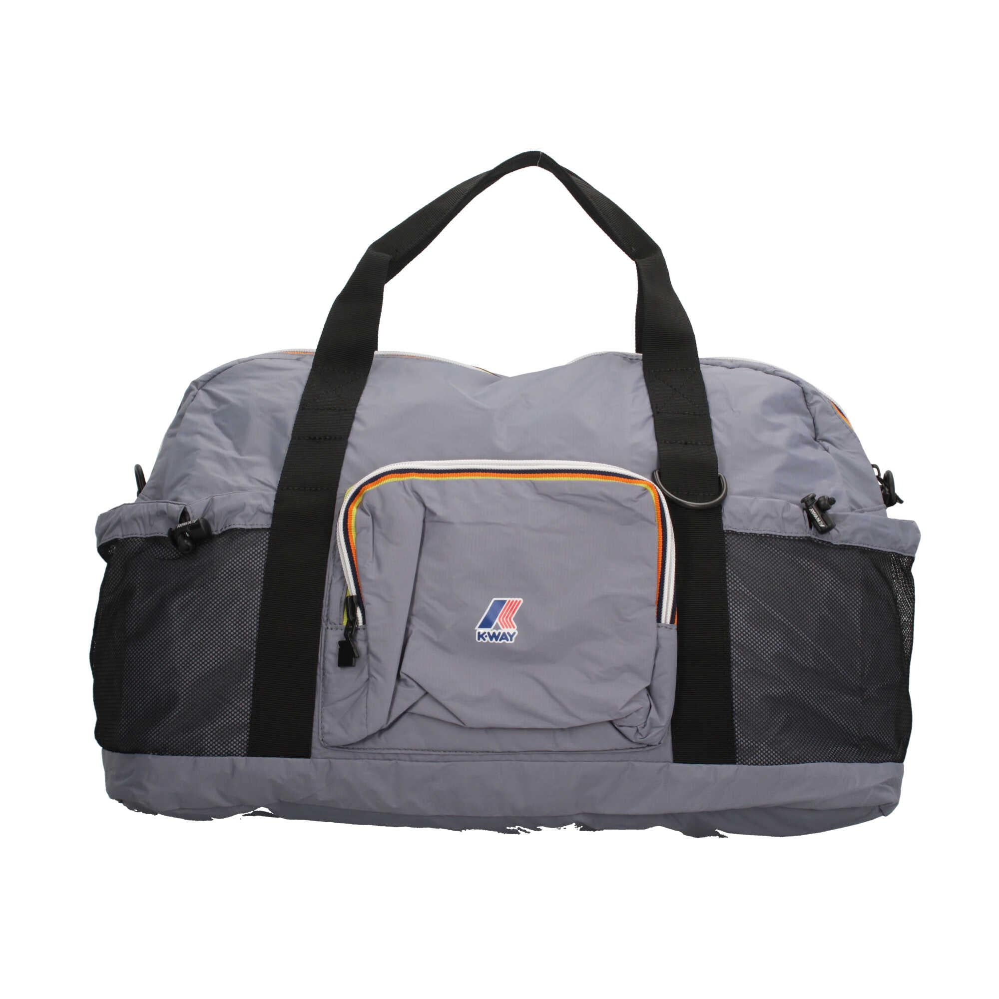 Borsa da viaggio Kway con tracolla regolabile GREY BLUE TU | Giò Fashion