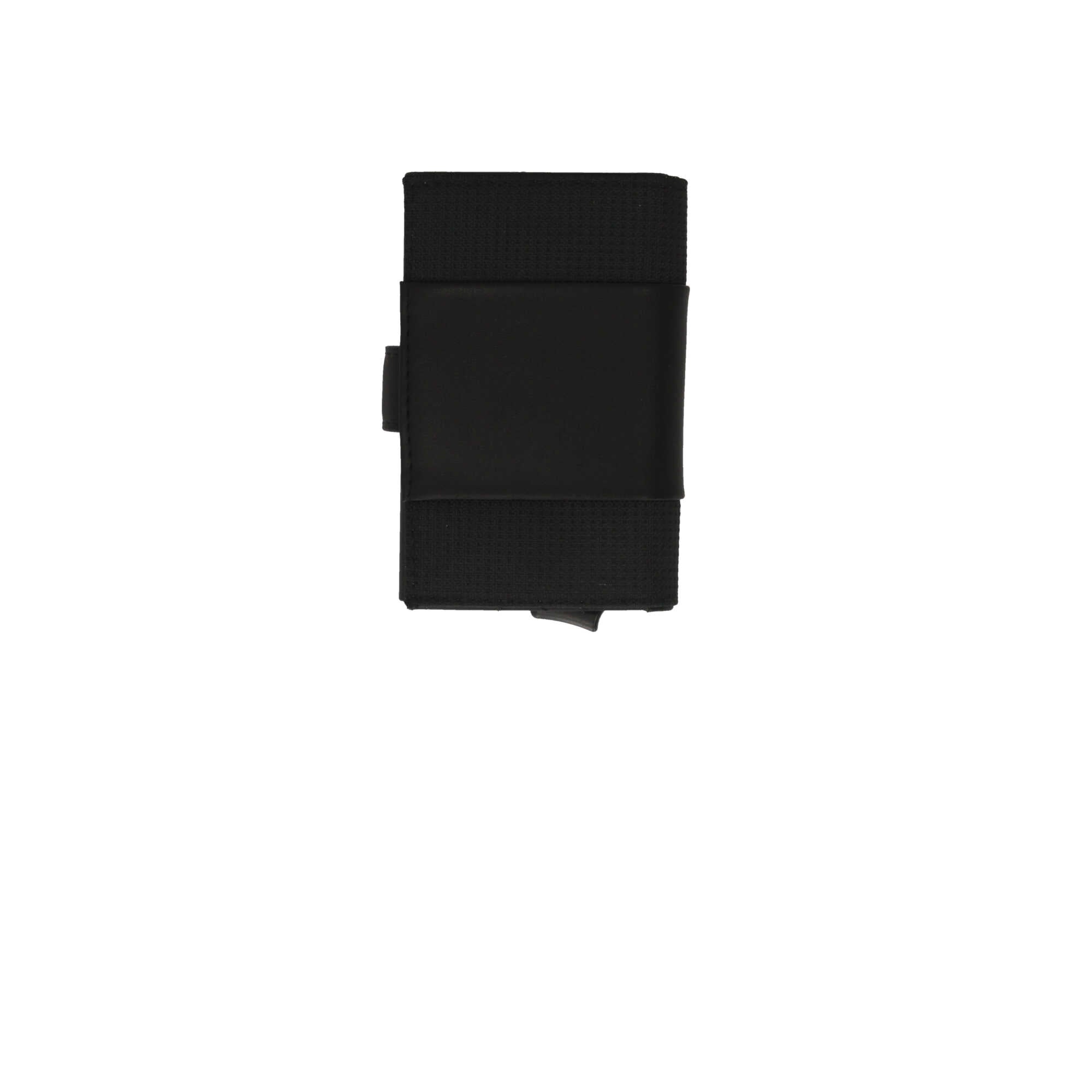 Portafoglio compatto Piquadro in pelle con chiusura a bottone e protezione RFID