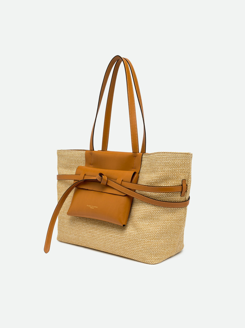 Borsa shopper Gianni Chiarini capiente con dettaglio frontale e design moderno