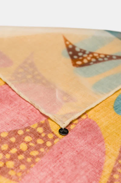Foulard Anekke grande leggero multifunzione Rosa TU | Giò Fashion
