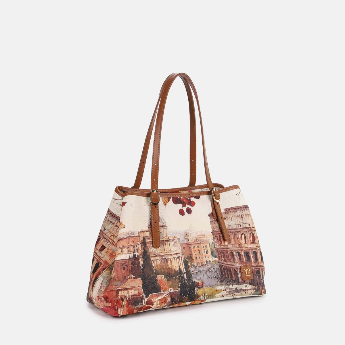 Ynot? Yes Bag Borsa Tote Grande Donna con Tracolla