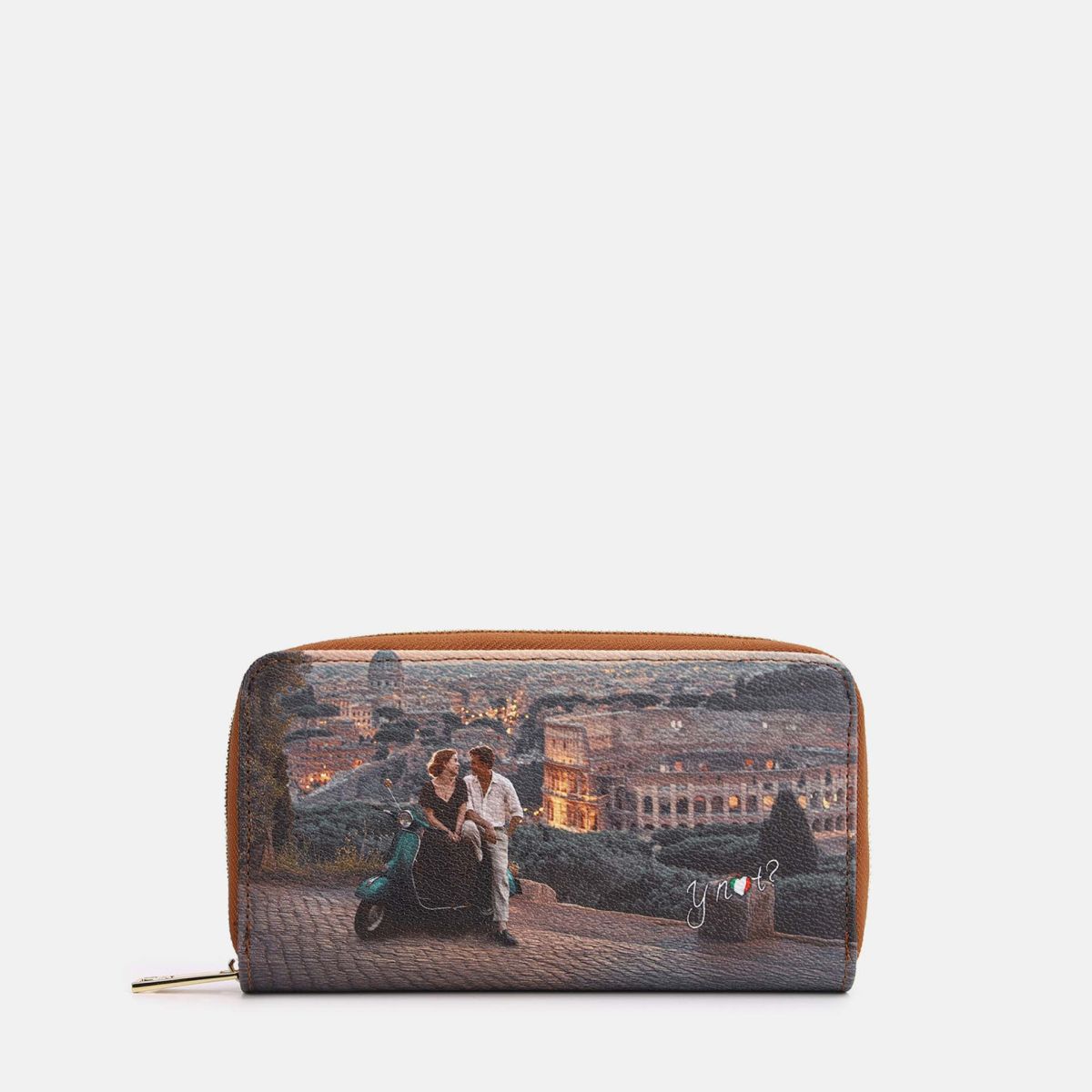 Ynot? Yes Bag Portafoglio Donna Grande in Ecopelle