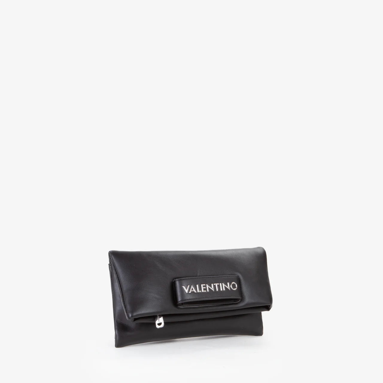 Valentino pochette elegante con logo frontale Nero TU | Giò Fashion