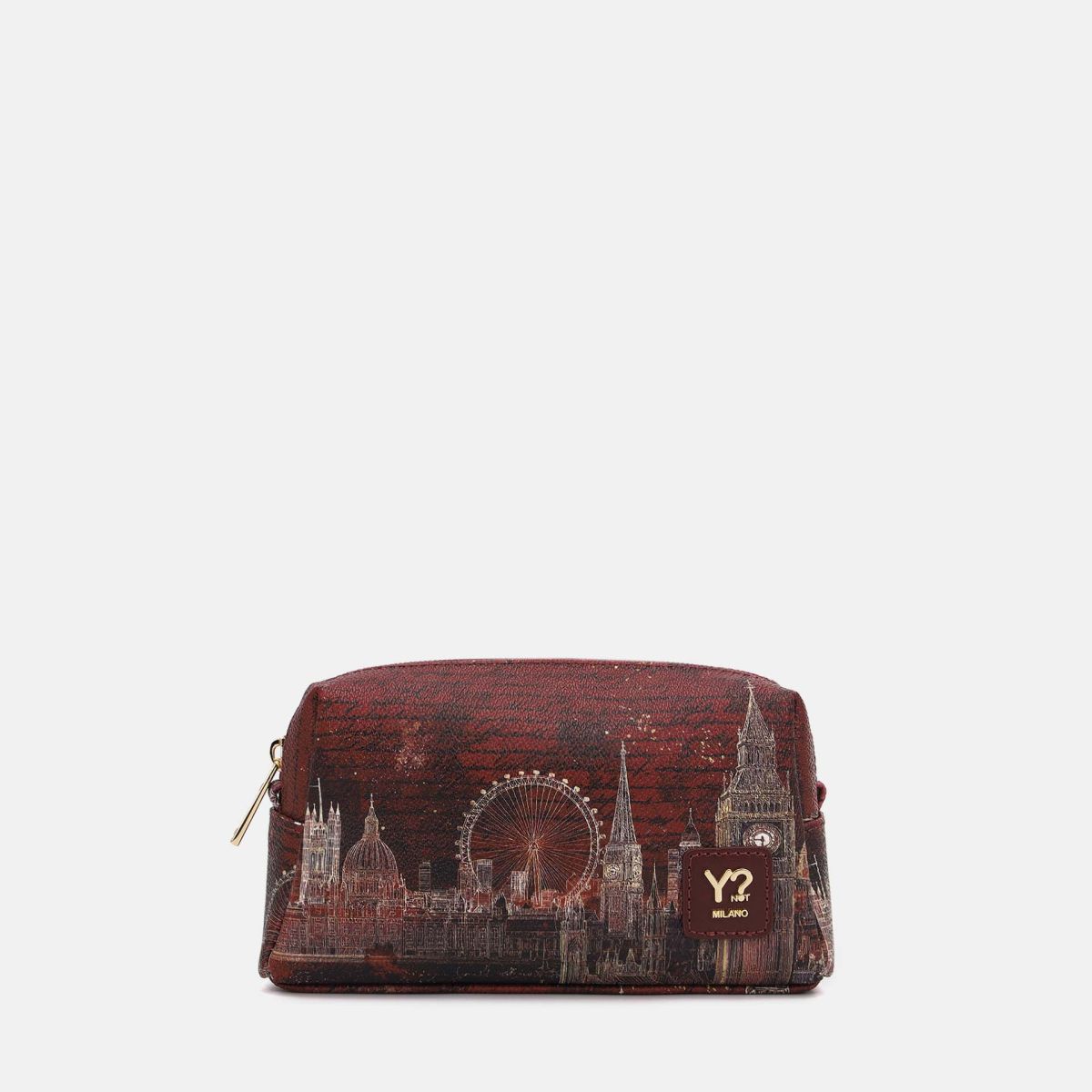 Ynot? Yes Bag Beauty Case Donna in Ecopelle con Zip