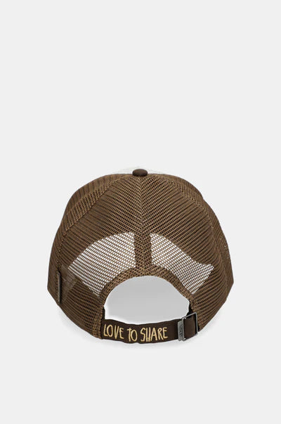 Cappellino Anekke con visiera curva e chiusura regolabile Marrone TU | Giò Fashion