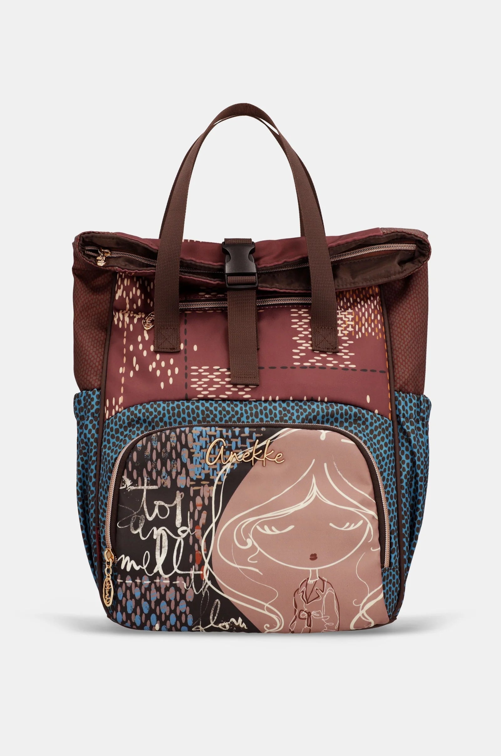 Zaino da Viaggio Medio Donna Anekke Tulip