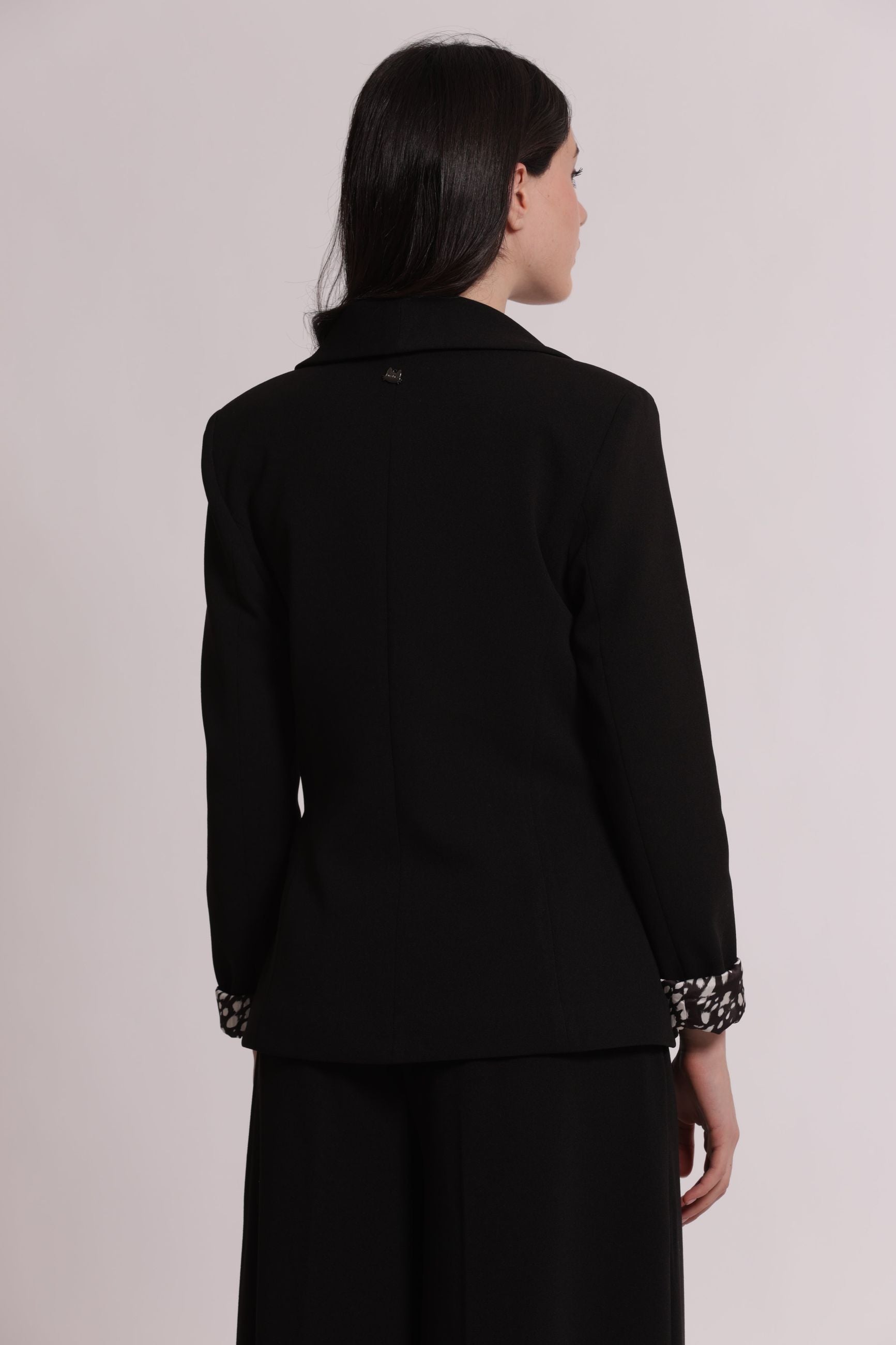 Giacca Corta Donna Mimi Mua in Scuba Crepe