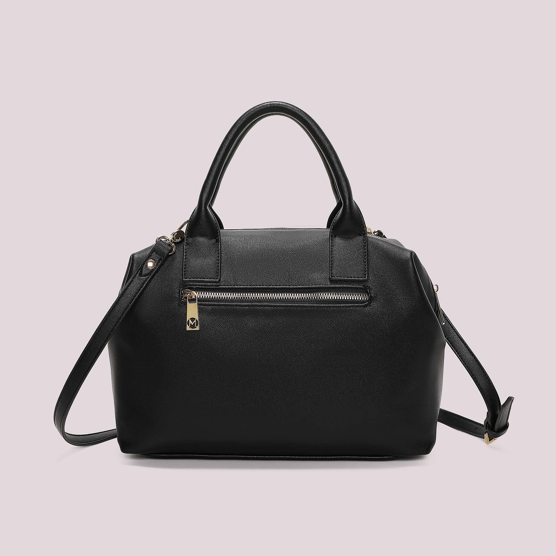 Borsa a mano donna Mimi Mua con tracolla e motivo trapuntato stile elegante Nero TU | Giò Fashion