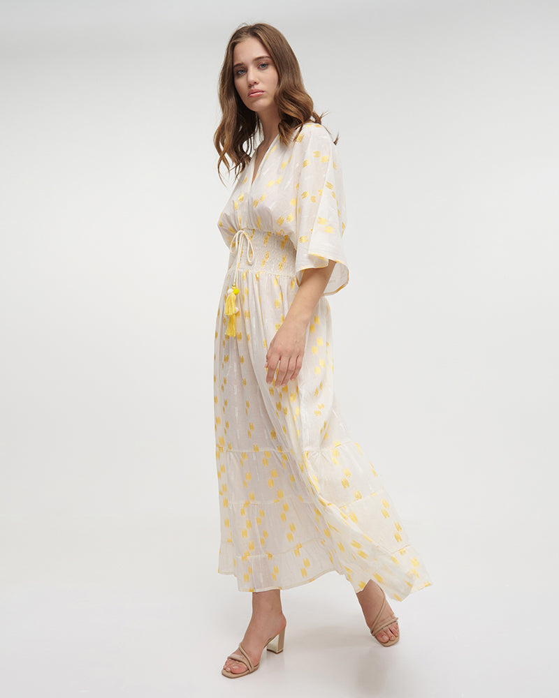 Ble Resort Collection Abito Lungo a Maniche 3/4