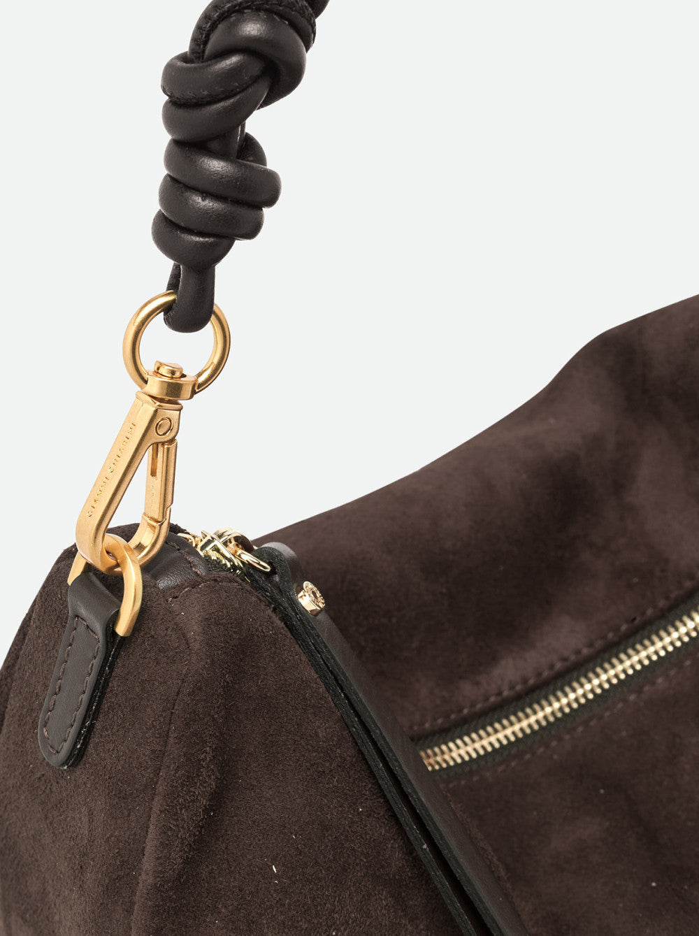Gianni Chiarini Cleo Borsa Hobo in Pelle Scamosciata