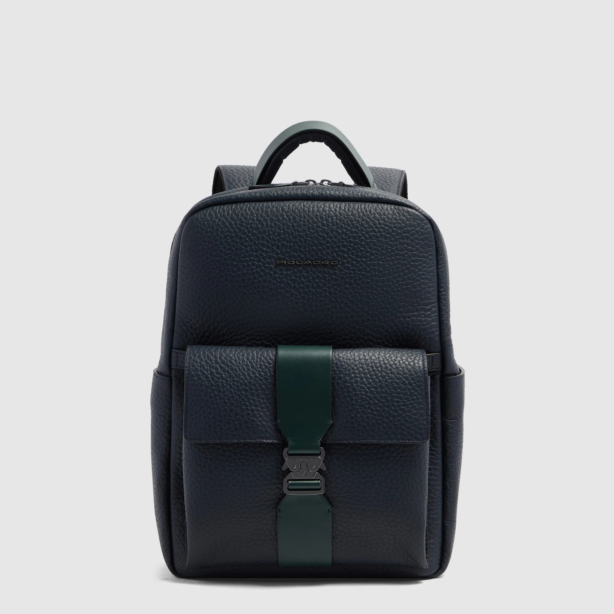 Zaino Uomo Porta PC 14" in Pelle con Doppio Scomparto