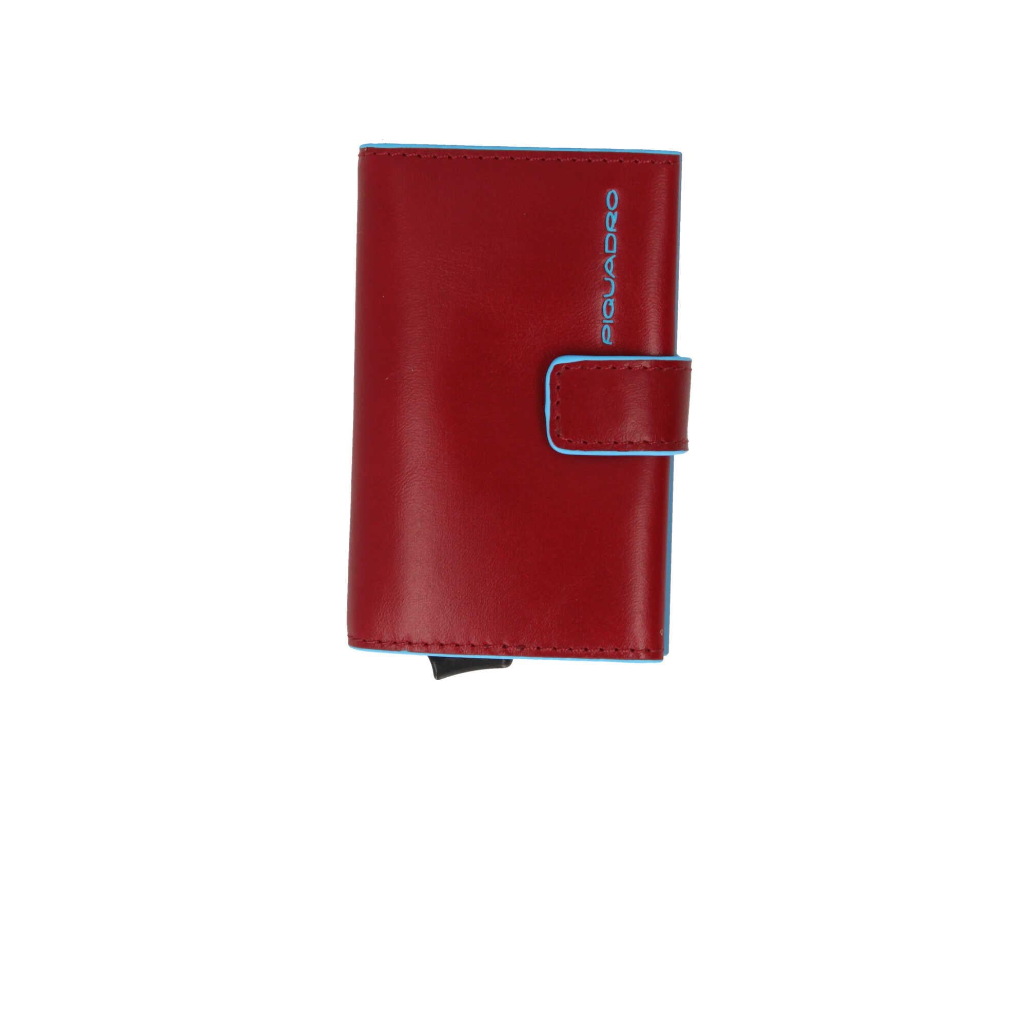 Porta carte Piquadro Blr con slot in metallo