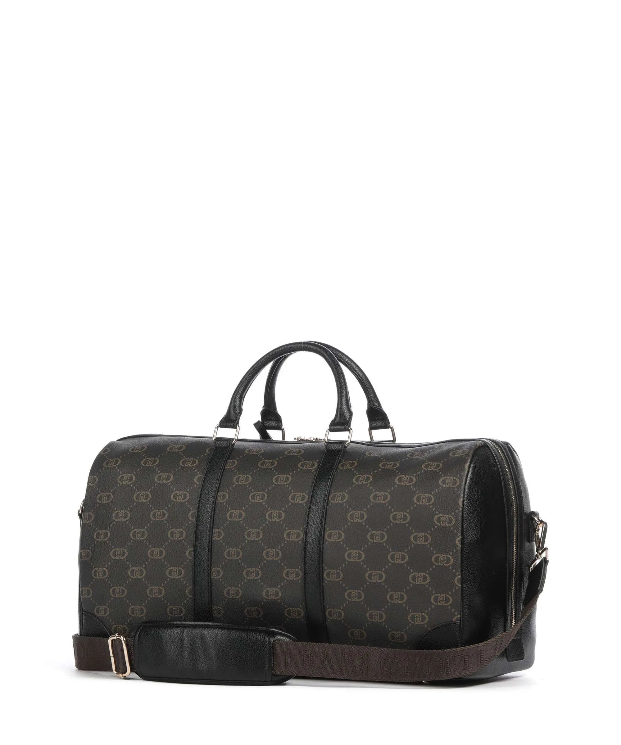 Borsa da viaggio Liu Jo con tracolla e logo all over