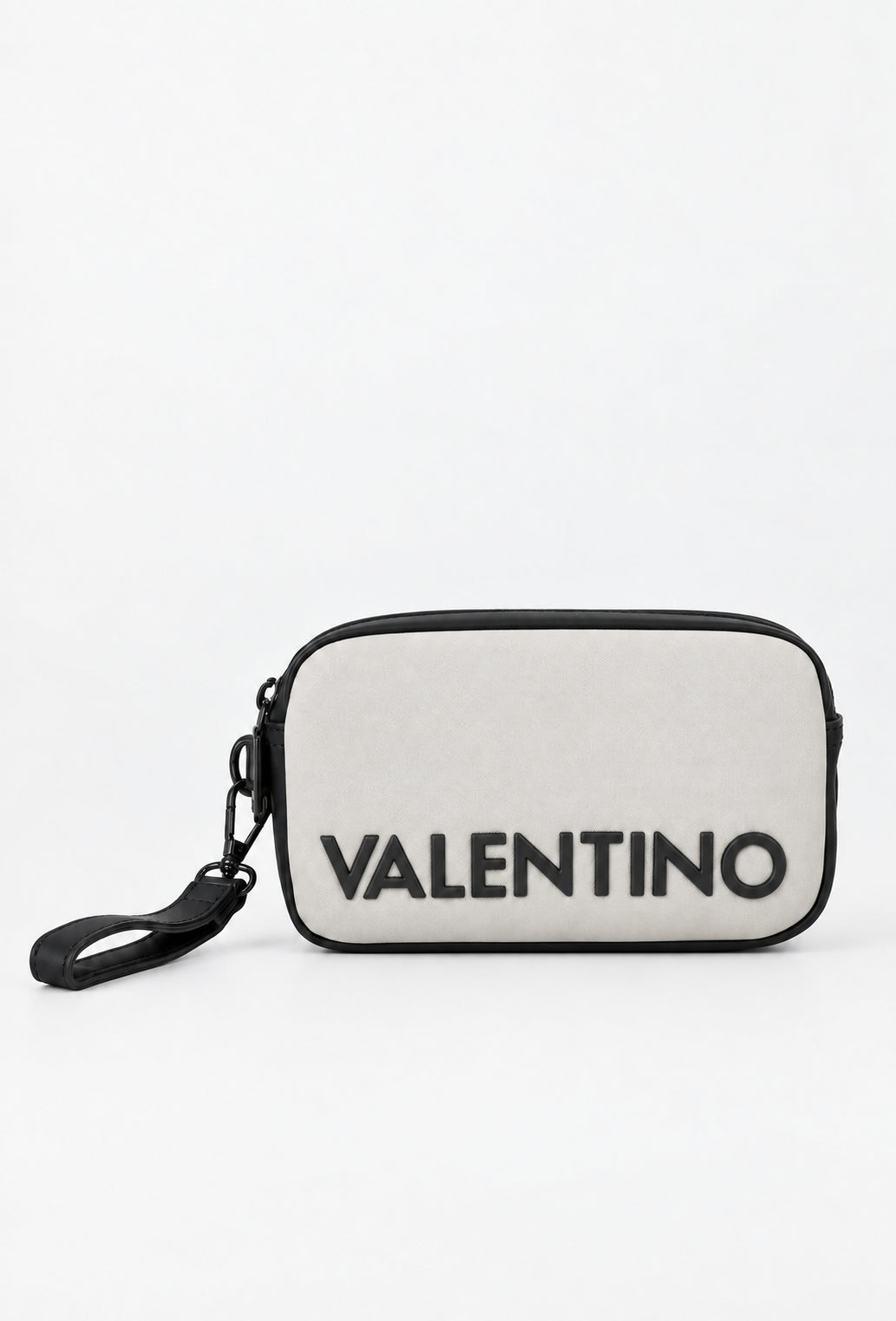 Valentino Beauty Case Uomo Axel Soft con Zip e Polsiera