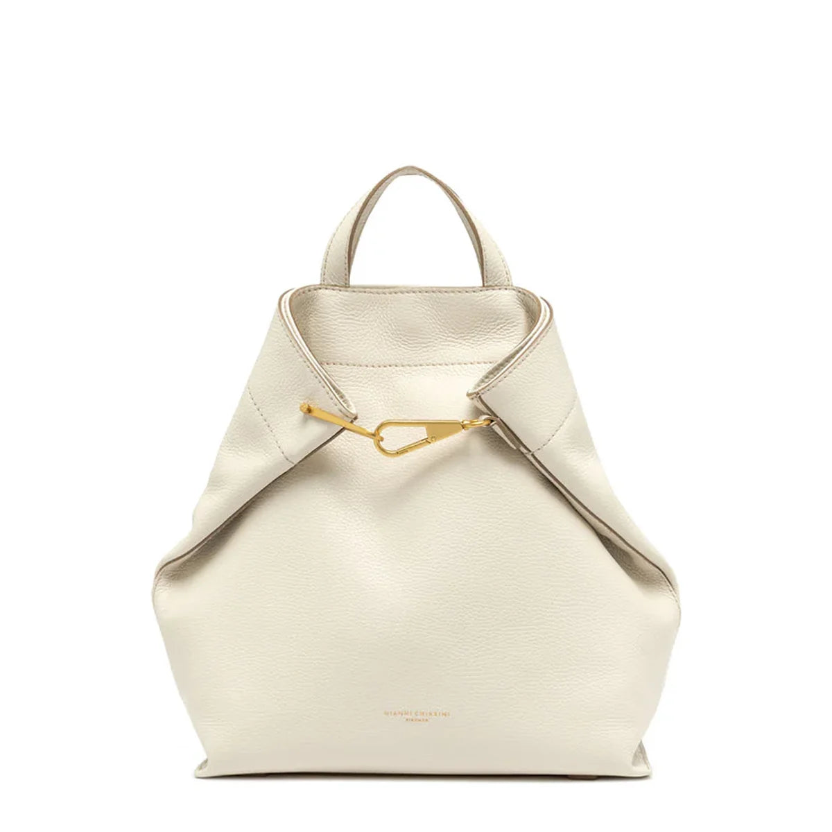 Borsa a mano Gianni Chiarini elegante con chiusura iconica e design moderno Beige TU | Giò Fashion