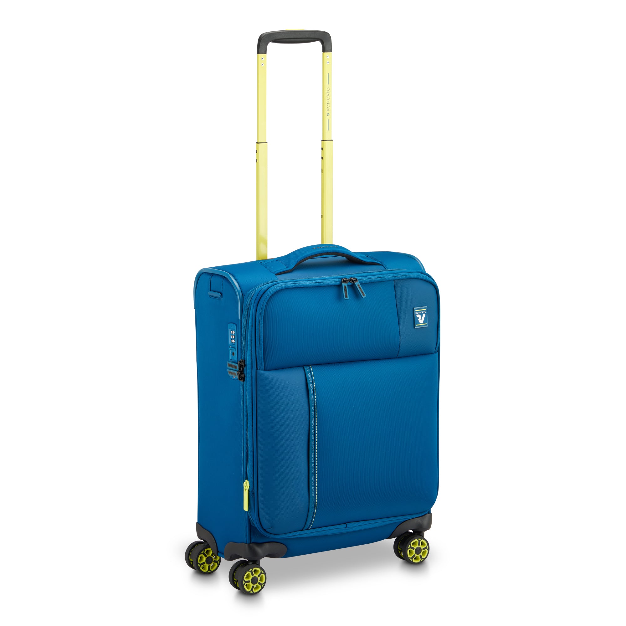 Trolley Cabina Roncato 55 cm con Quattro Ruote Blu TU | Giò Fashion