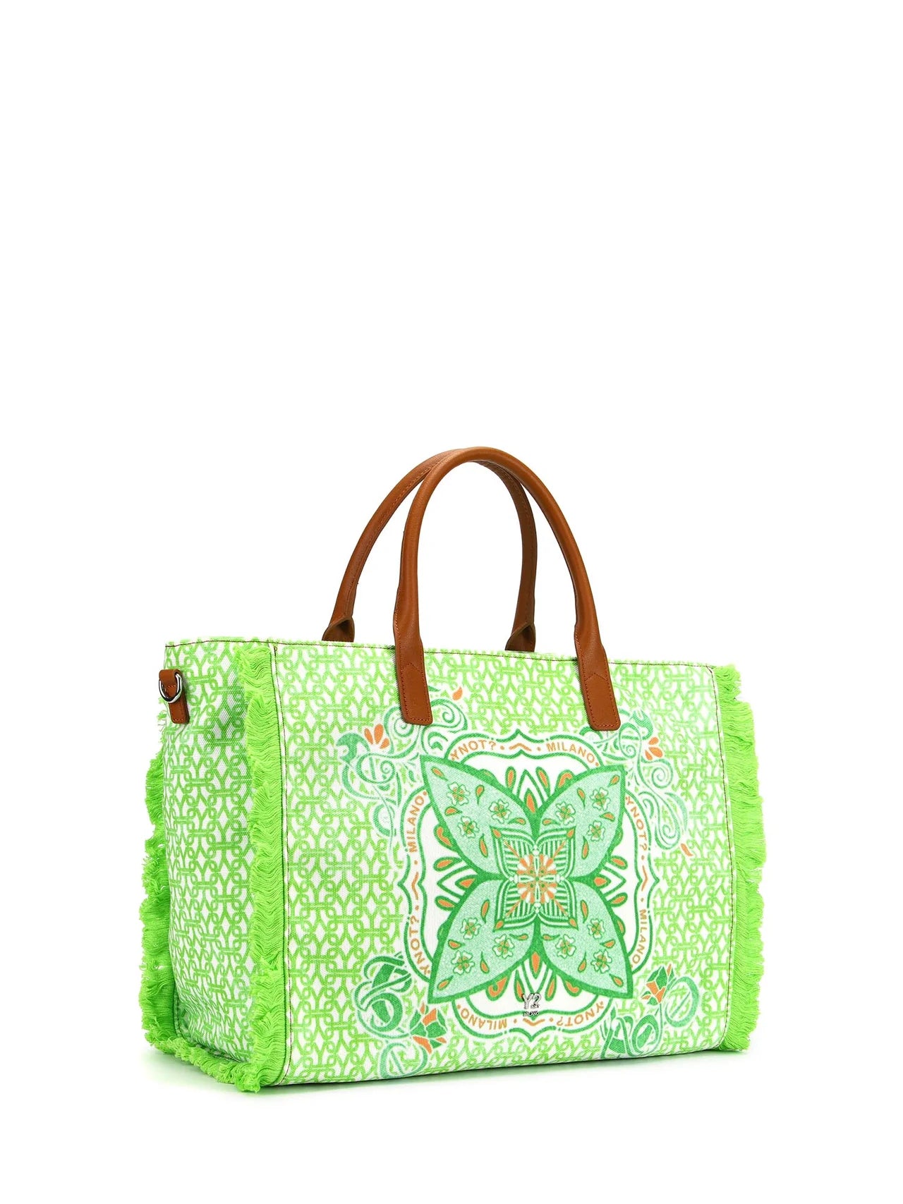 Borsa mare YNot Tote Large fantasia floreale da donna