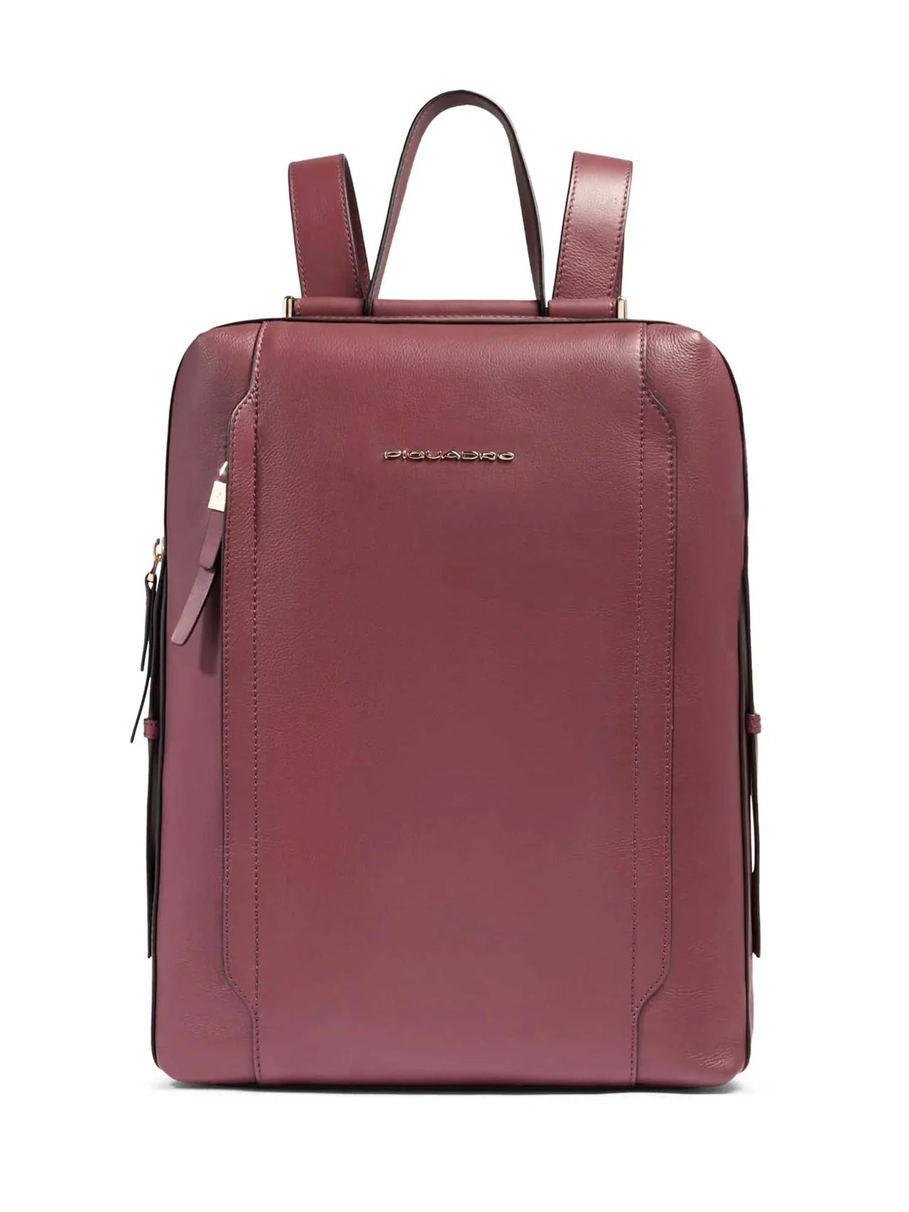 Piquadro zaino porta PC 14" in pelle con protezione antiurto e RFID