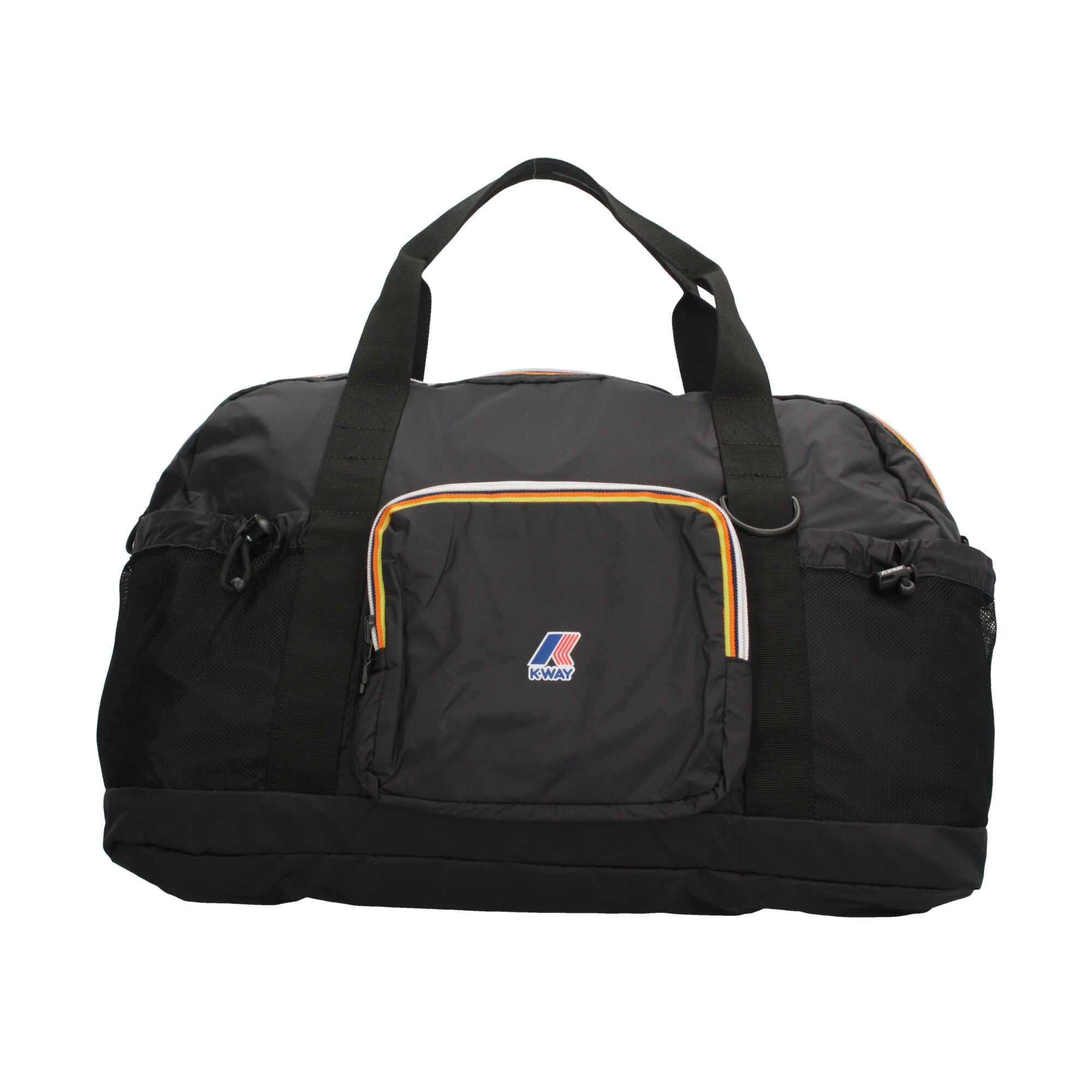 Borsa da viaggio Kway con tracolla regolabile NERO TU | Giò Fashion