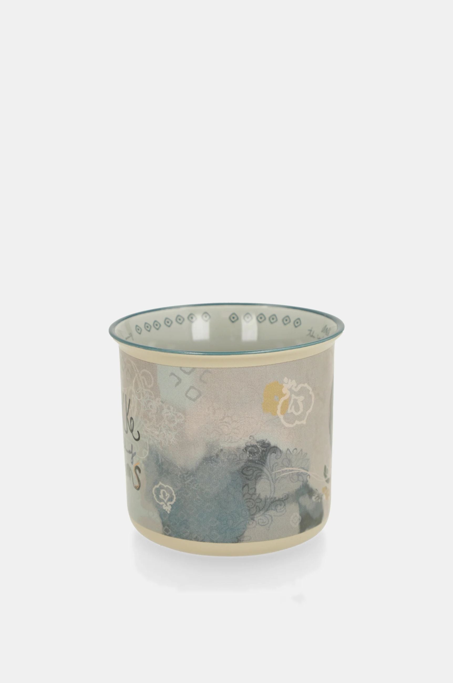 Tazza Anekke donna in ceramica con illustrazione Beige TU | Giò Fashion