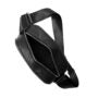 Tracolla By Byblos compatta in ecopelle con zip frontale