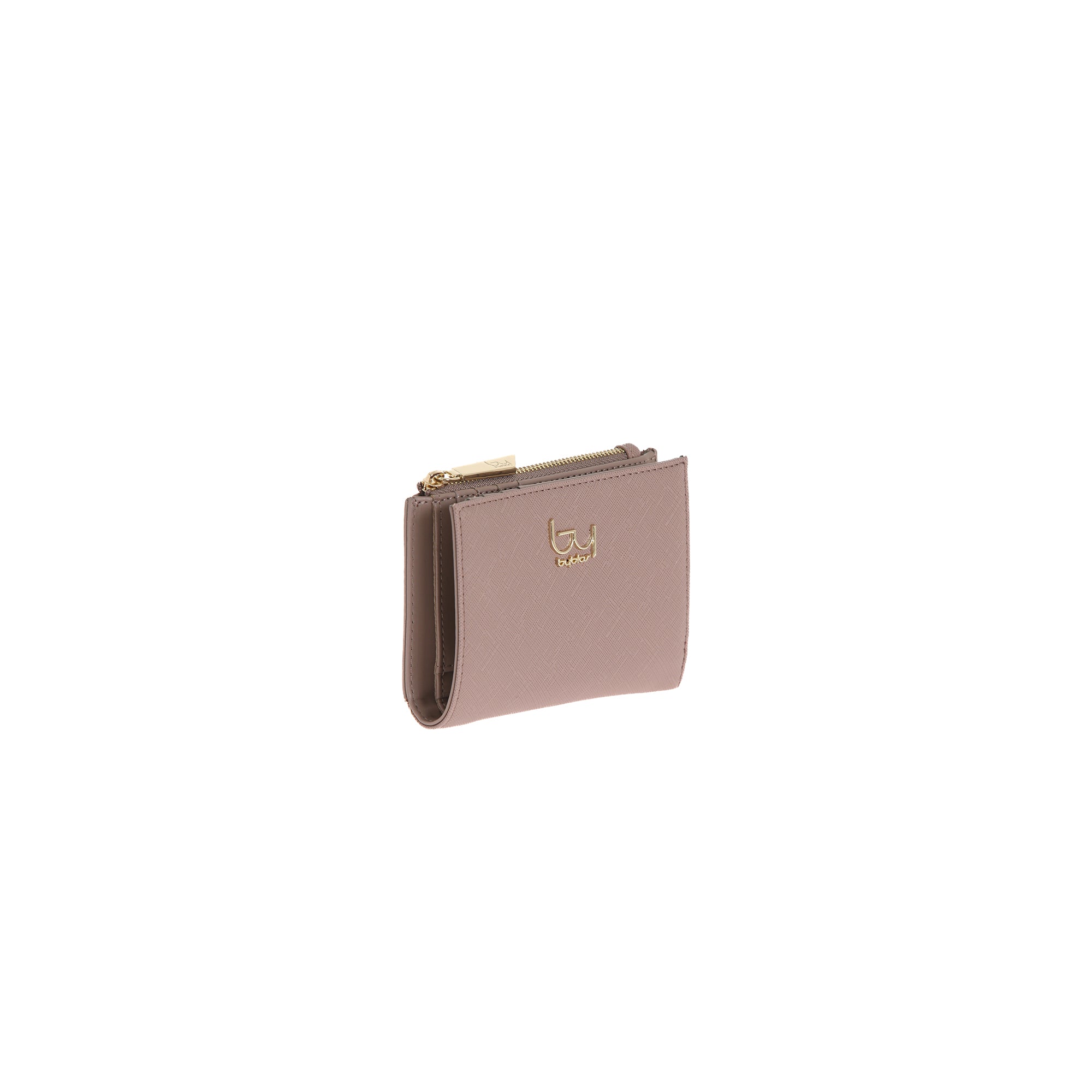 Portafoglio By Byblos compatto con zip Rosa TU | Giò Fashion
