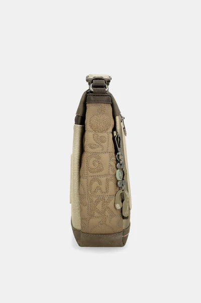 Borsa Tracolla Anekke Donna con Zip e Tracolla Regolabile Funzionale GRIGIO TU | Giò Fashion