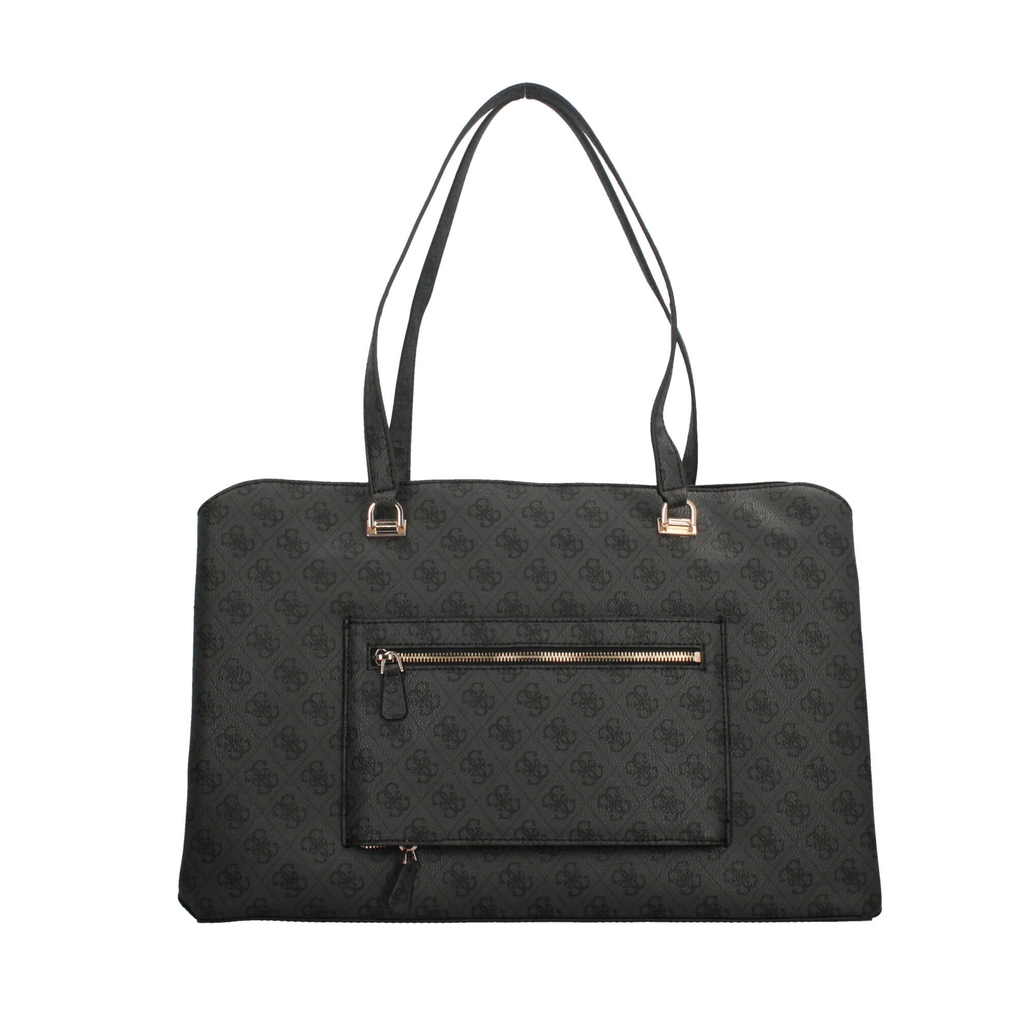 Borsone Guess con chiusura zip Nero TU | Giò Fashion