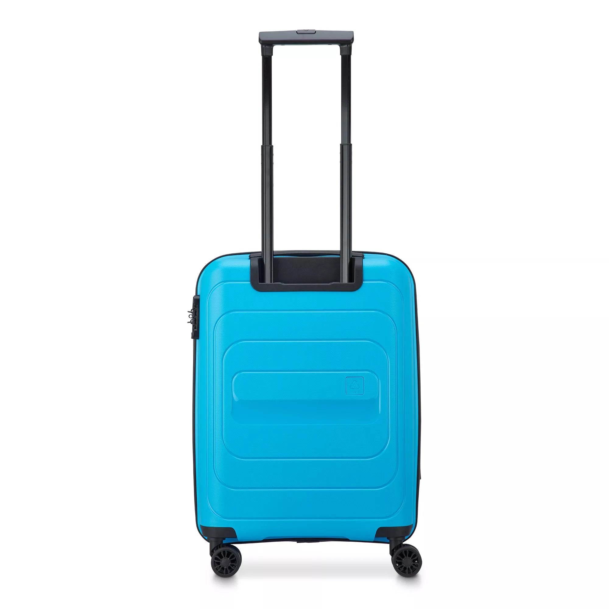 Modo by Roncato Trolley Bagaglio a Mano 4 Ruote Rigido 55x40x20 AZZURRO TU | Giò Fashion